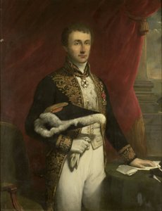 Pieter Merkus (1787-1844). Kenraalikuvernööri (1841-44) tekijältä Jan Willem Pieneman (copy after)