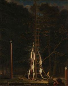 De Witt Brothersin ruumiit, n. 1672-1675 (öljy kankaalle)