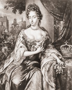 Englannin, Skotlannin ja Irlannin kuningatar Mary II. tekijältä Jan or Verkolye (after) Verkolje