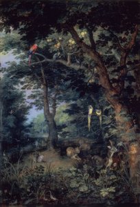Maallinen paratiisi, n tekijältä Jan the Elder Brueghel