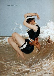 "The Wave", kuvitus teoksesta "La Revue Illustree"