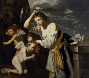 Venus kurittaa Amoria