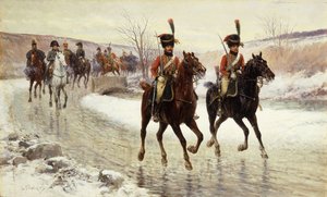 Napoleon ja hänen saattajansa,