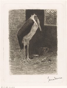 Marabou tekijältä Jan van Essen (signed by artist)
