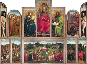 Gentin alttaritaulu tekijältä Jan van Eyck