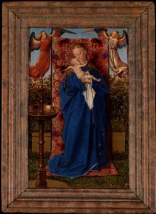 Madonna ja lapsi suihkulähteellä tekijältä Jan van Eyck