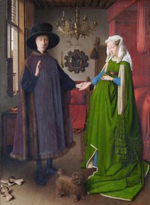 Arnolfini-muotokuva tekijältä Jan van Eyck