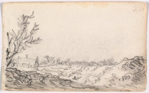 Dyyni maisema tekijältä Jan van Goyen