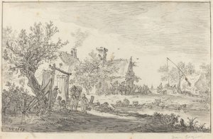 Wayside Inn tekijältä Jan van Goyen
