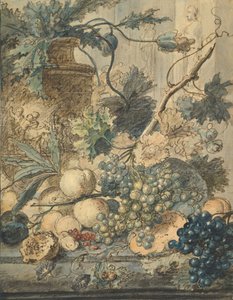 Still Life with Fruit, n.d. tekijältä Jan van Huysum