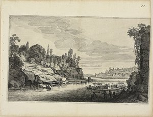Jokimaisema tekijältä Jan van de Velde II