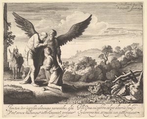 Sokean Tobitin siunaama Tobias, 1620-41. tekijältä Jan van de Velde II