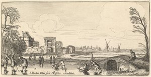 Talvimaisema tekijältä Jan van de Velde II