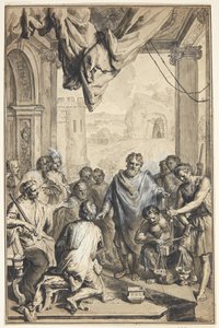 Antik kohtaus (?) tekijältä Jan van den Hoecke