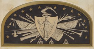 Lunette - Massachusettsin osavaltion sinetti, n. 1937.