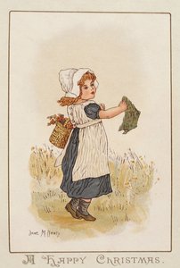 "Hyvää joulua" (chromolitho)