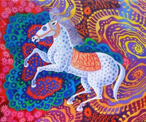 Sirkushevonen, 2016, tekijältä Jane Tattersfield