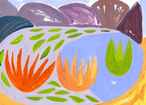 The Night Loch, 1996 (guassi paperille)