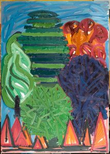 Olemme vain voittamattomia (iv), 2007 (öljy kankaalle)