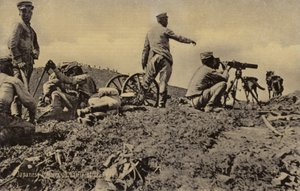 Japanilaiset upseerit Liaoyangin taistelussa tekijältä Japanese Photographer