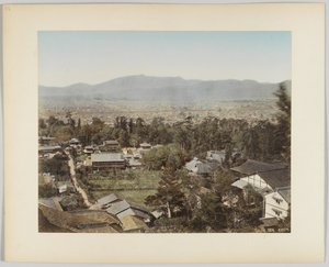 Kioto, Japani (käsinvärinen mustavalkokuva) tekijältä Japanese Photographer