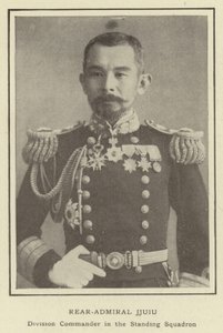 Kontra-amiraali Jjuiu, seisovalentueen divisioonan komentaja tekijältä Japanese Photographer