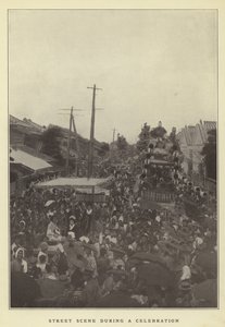 Katukuvaa juhlan aikana