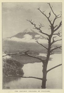 Fujiyaman sammunut tulivuori