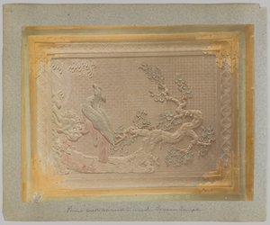 Seinäpaneeli Tōshō-gū, Nikko, Japani (käsinvärinen mustavalkokuva) tekijältä Japanese Photographer