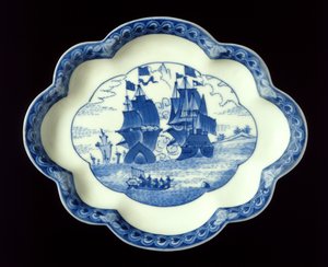 Arita-astia, hollantilaisen alkuperäisen mukaan, 1600-luvun lopulla (posliini)