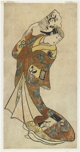 Fujimura Handday? II tanssikohtauksessa, 1720-luku tekijältä Japanese School
