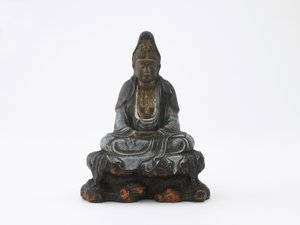 Selkänojan kuva Kan-on, Ito, Itofu, Edo Perio d tai Meiji Ella (Cerami c) tekijältä Japanese School