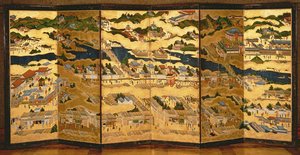 Kiotossa ja sen ympäristössä, Edo-kausi tekijältä Japanese School
