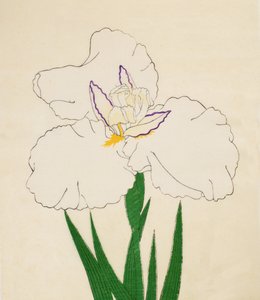Hiusikkuna - ilman. 65, 1890 (Tämä on DBock p Hayashi t) tekijältä Japanese School