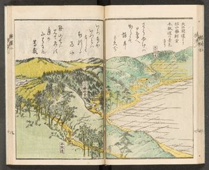 Kartat 198.b.21, f.14r, Näkymät Yokohamasta tekijältä Japanese School