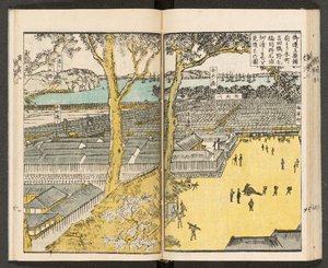 Kartat 198.b.21, f.19r, Näkymät Yokohamasta tekijältä Japanese School