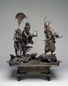 Takenouchi no Sukune Meets the Dragon King of the Sea, Meiji-kausi tekijältä Japanese School