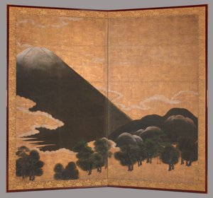 Näkymä Fuji-vuorelle tekijältä Japanese School