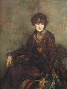 Daisy Fellowesin muotokuva, os. Marguerite Decazes de Glücksbierg 1890-1962 tekijältä Jaques Èmile Blanche
