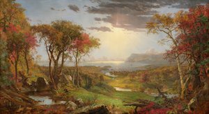 Syksy – Hudson-joella tekijältä Jasper Francis Cropsey