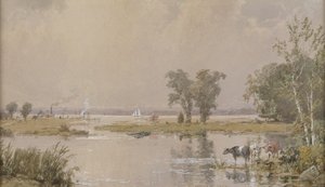 Hackensack Meadows tekijältä Jasper Francis Cropsey