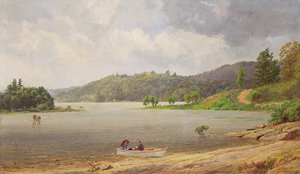 Wawayanda Lakella, New Jerseyssä tekijältä Jasper Francis Cropsey