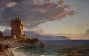 Caprin saari, 1893 tekijältä Jasper Francis Cropsey