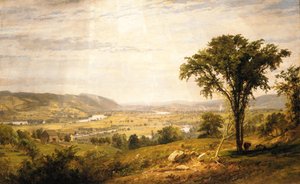 Wyoming Valley, Pennsylvania, 1864. tekijältä Jasper Francis Cropsey