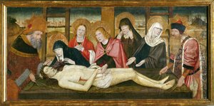 The Deploration of Christ - Kristuksen poistaminen ... tekijältä Jaume Huguet