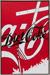 Soft Drinks, 2019 (maali ja muste kankaalle)