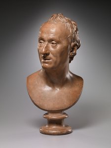 Denis Diderot tekijältä Jean-Antoine Houdon