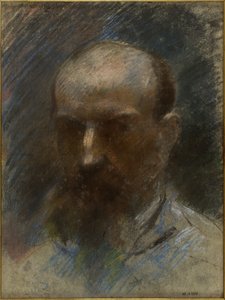 Miehen muotokuva (omakuva?) tekijältä Jean-Baptiste Carpeaux