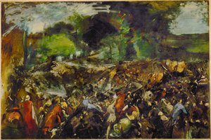 Tsaari Aleksanteri II:n murhayritys, Berezowski (öljy kankaalle)