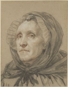Taiteilijan äidin muotokuva tekijältä Jean-Baptiste Greuze